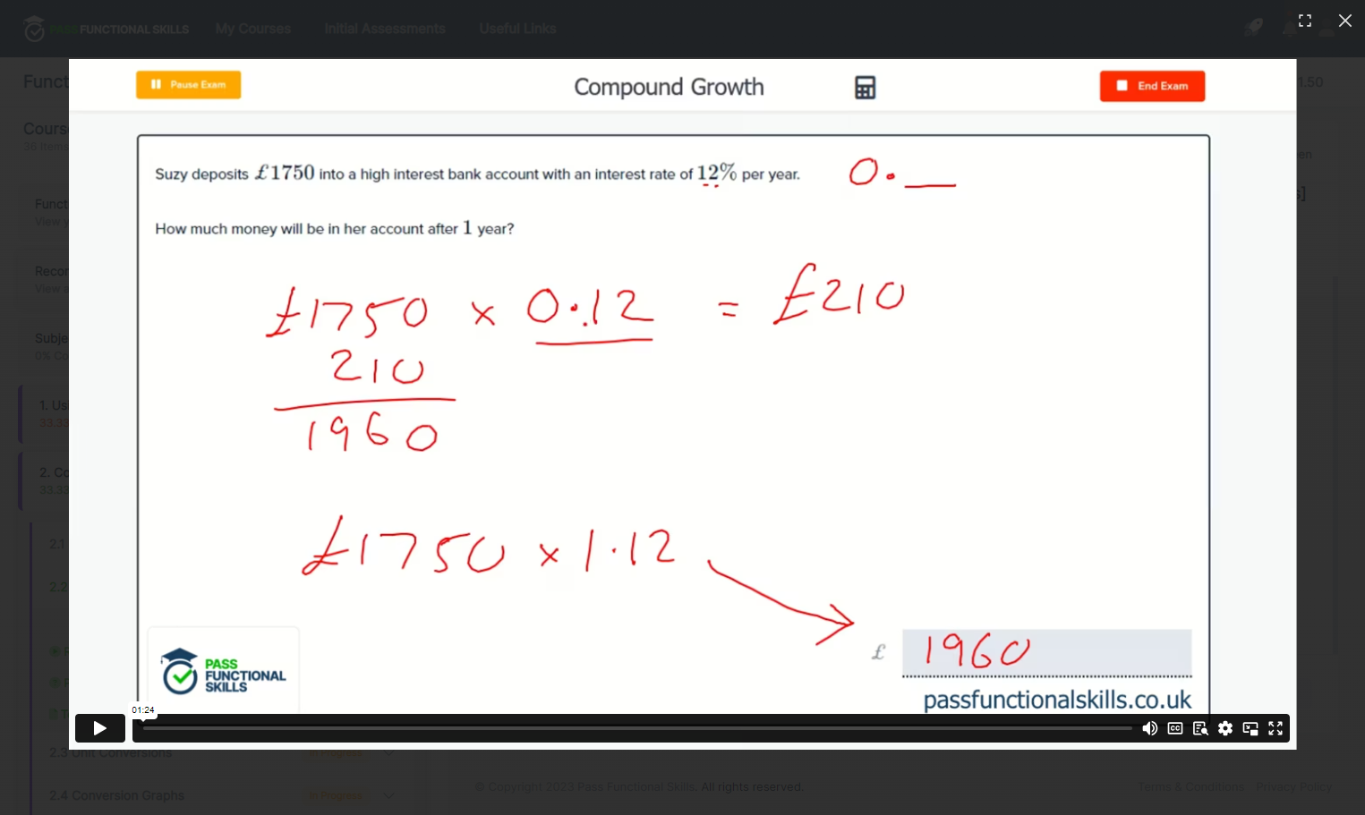  In the video solution, someone will go through the best way to answer the question.